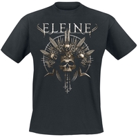 Eleine - Crowned - T-shirt - Mannen - zwart