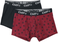 EMP Basic Collection - Doppelpack Boxershorts - Boxers - Mannen - zwart rood