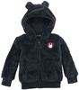 EMP Basic Collection - Flauschige Kapuzenjacke - Jas - Unisex - zwart