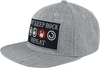 EMP Special Collection - Eat,  sleep,  rock and repeat baseball petje - Cap - Mannen - grijs gemêleerd