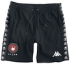 EMP Special Collection - Kappa X EMP nonchalante short - Korte broek - Mannen - zwart