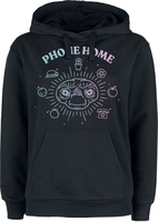 E.T. - the Extra-Terrestrial - Phone Home - Trui met capuchon - Vrouwen - zwart