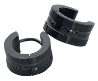 etNox - Basic - Oorbel - Unisex - zwart