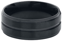 etNox - Basic Double Black - Ring - Mannen - zwart
