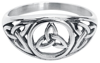 etNox - Celtic Knot - Ring - Mannen - zilverkleurig