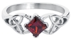 etNox - Celtic Knot - Ring - Vrouwen - zilverkleurig