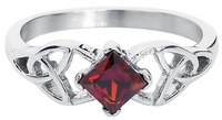 etNox - Celtic Knot - Ring - Vrouwen - zilverkleurig