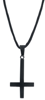 etNox - Cross - Halsketting - Unisex - zwart