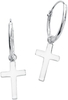 etNox - Cross - Oorbel - Vrouwen - zilverkleurig
