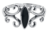 etNox - Dunkle Seele - Ring - Vrouwen - zilverkleurig