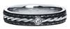 etNox - Fine Steel Ring - Ring - Vrouwen - multicolor