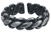 etNox - Gun Metal Ring - Ring - Unisex - zwart