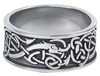 etNox - Keltisches Design - Ring - Vrouwen - zilverkleurig