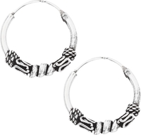 etNox - Ornament Creolen - Oorbel - Unisex - multicolor