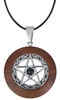 etNox - Pentagramm - Halsketting - Unisex - zilverkleurig
