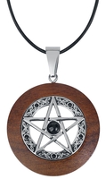 etNox - Pentagramm - Halsketting - Unisex - zilverkleurig