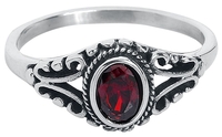 etNox - Ruby - Ring - Vrouwen - zilverkleurig