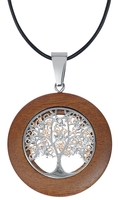 etNox - Tree Of Life - Halsketting - Unisex - zilverkleurig