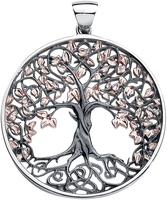 etNox - Tree Of Life - Hanger - Vrouwen - zilverkleurig