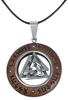 etNox - Wodan Knot - Halsketting - Unisex - zilverkleurig