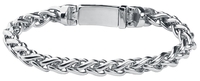etNox hard and heavy - Basic - Armband - Mannen - zilverkleurig