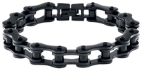 etNox hard and heavy - Black Bike Chain - Armband - Unisex - multicolor