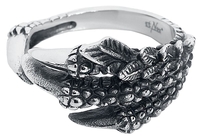 etNox hard and heavy - Drachenklaue - Ring - Unisex - zilverkleurig