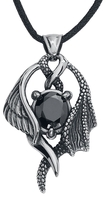 etNox hard and heavy - Drachenstein - Halsketting - Unisex - zilverkleurig