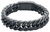 etNox hard and heavy - Heavy Chain - Armband - Mannen - zilverkleurig