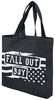 Fall Out Boy - Rocksax - Flag - Schoudertas - Unisex - zwart wit