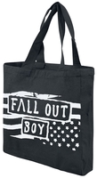 Fall Out Boy - Rocksax - Flag - Schoudertas - Unisex - zwart wit