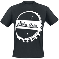 Fallout - 4 - Nuka-Cola Bottle Cap - T-shirt - Mannen - zwart
