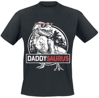 Familie & Freunde - Daddysaurus 2 - T-shirt - Mannen - zwart