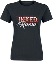 Familie & Freunde - Inked Mama - T-shirt - Vrouwen - zwart