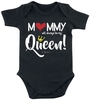 Familie & Freunde - Mommy Will Always Be My Queen - Kids - Mommy Will Always Be My Queen - Body - Unisex - zwart