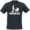 Familie & Freunde - The Walking Dad - T-shirt - Mannen - zwart