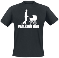 Familie & Freunde - The Walking Dad - T-shirt - Mannen - zwart