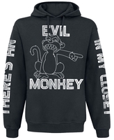 Family Guy - Evil Monkey - Trui met capuchon - Mannen - zwart