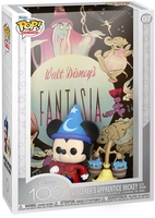 Fantasia - Funko POP! Movie Poster - Disney 100 - Sorcerers Apprenrice Mickey wirh Broom Vinyl Figur 07 - Funko Pop! - Unisex - meerkleurig