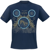 Fantastic Beasts - 3 - The Secrets Of Dumbledore - Qilin - T-shirt - Mannen - blauw
