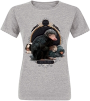 Fantastic Beasts - Phantastische Tierwesen 2 - Baby Niffler - T-shirt - Vrouwen - grijs