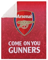 FC Arsenal London - Kuschelige Plüschdecke - Dekens - Unisex - meerkleurig