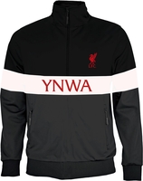 FC Liverpool - YNWA Half Zip - Trui met capuchon - Mannen - zwart grijs wit