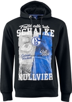 FC Schalke 04 - Schalke Fussballclub 04 - Trui met capuchon - Mannen - zwart