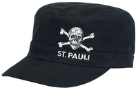 FC St. Pauli - Army Totenkopf - Cap - Unisex - zwart