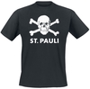 FC St. Pauli - Skull - T-shirt - Mannen - zwart
