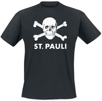 FC St. Pauli - Skull - T-shirt - Mannen - zwart