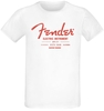 Fender - Electric Instrument - T-shirt - Mannen - wit