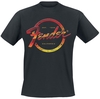 Fender - Est. 1945 - T-shirt - Mannen - zwart