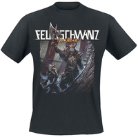 Feuerschwanz - Todsünden Viking - T-shirt - Mannen - zwart